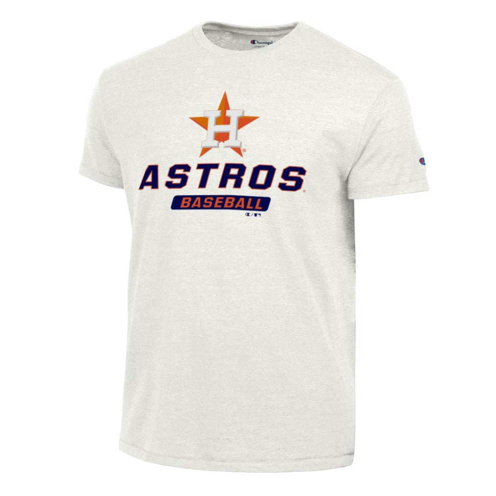 White Houston Astros Champion Ultimate Tri-blend T-Shirt