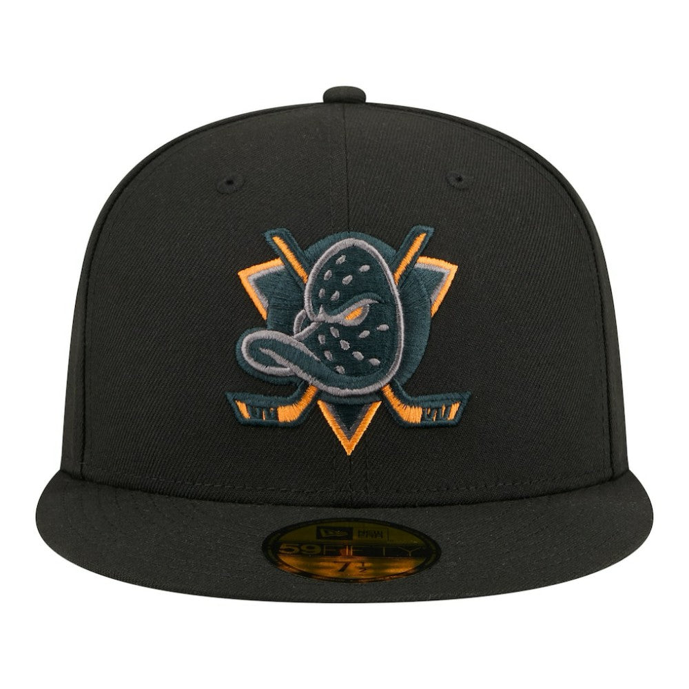 NHL Anaheim Ducks New Era Color Pop 59FIFTY Fitted Hat