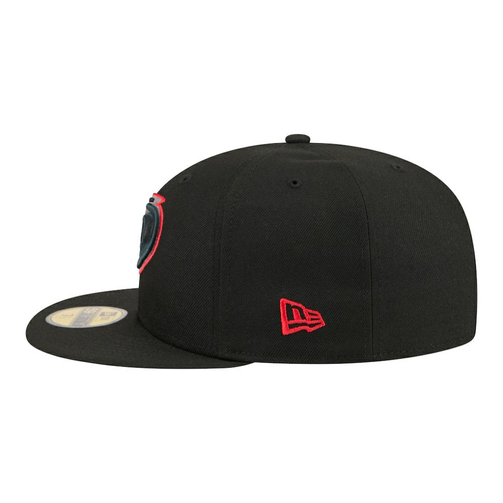 NHL Carolina Hurricanes New Era Color Pop 59FIFTY Fitted Hat