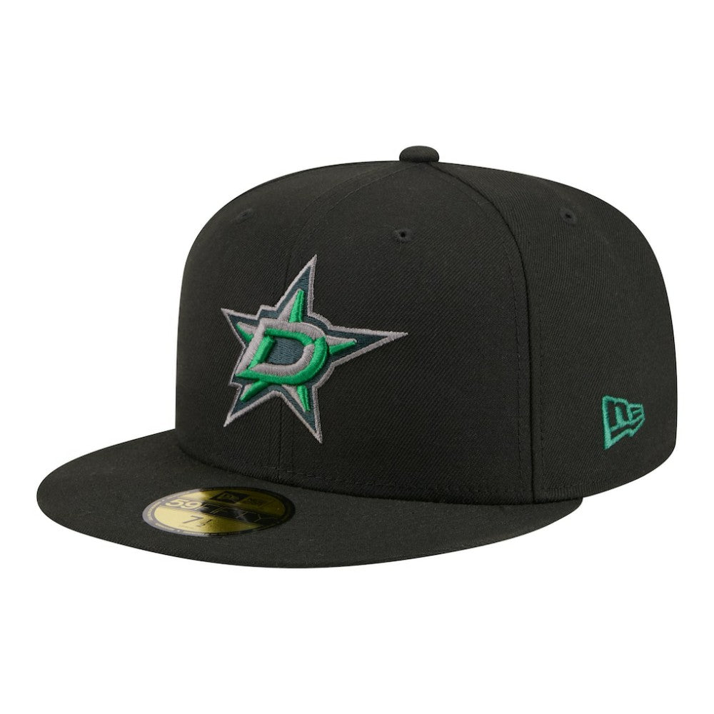 NHL Dallas Stars New Era Color Pop 59FIFTY Fitted Hat