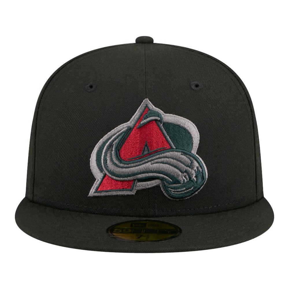 NHL Colorado Avalanche New Era Color Pop 59FIFTY Fitted Hat