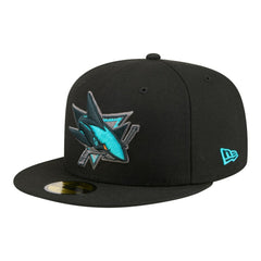 NHL San Jose Sharks New Era Color Pop 59FIFTY Fitted Hat