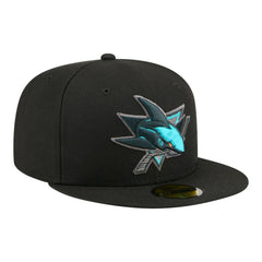 NHL San Jose Sharks New Era Color Pop 59FIFTY Fitted Hat