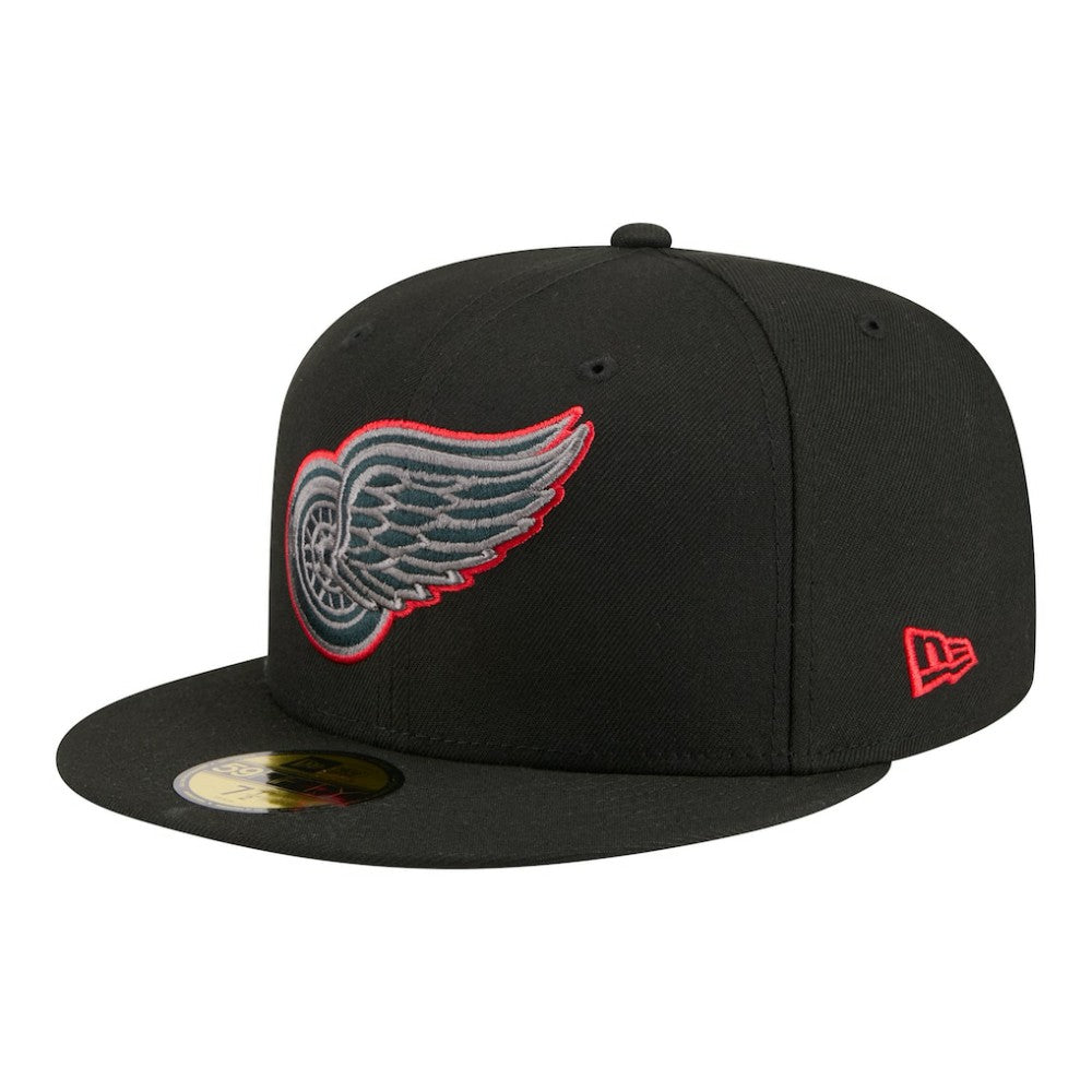 NHL Detroit Red Wings New Era Color Pop 59FIFTY Fitted Hat