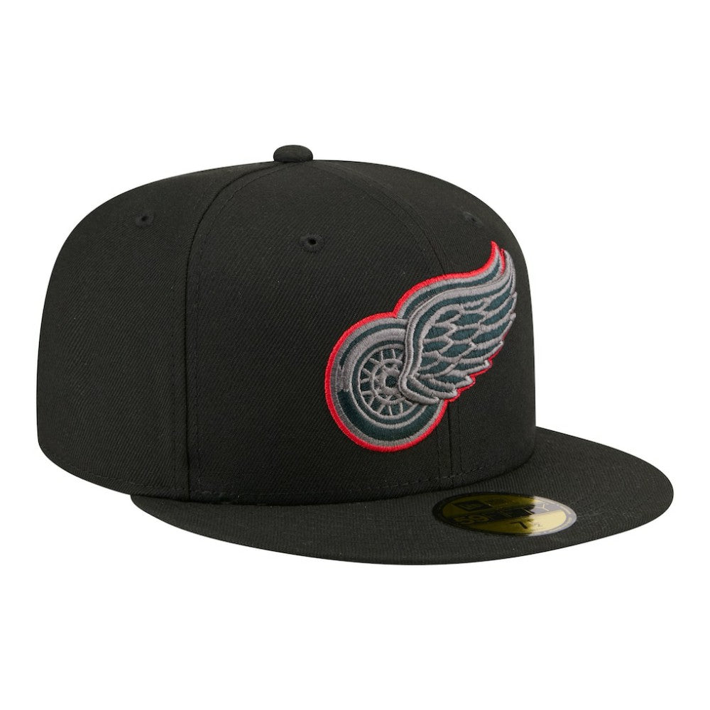 NHL Detroit Red Wings New Era Color Pop 59FIFTY Fitted Hat