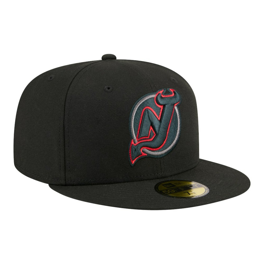 NHL New Jersey Devils New Era Color Pop 59FIFTY Fitted Hat