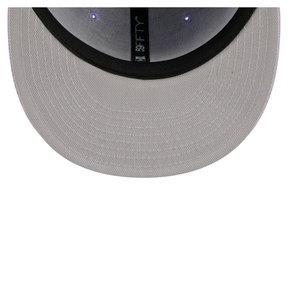 NHL Detroit Red Wings New Era Lavender Bloom 59FIFTY Fitted Hat