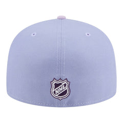 NHL Pittsburgh Penguins New Era Lavender Bloom 59FIFTY Fitted Hat