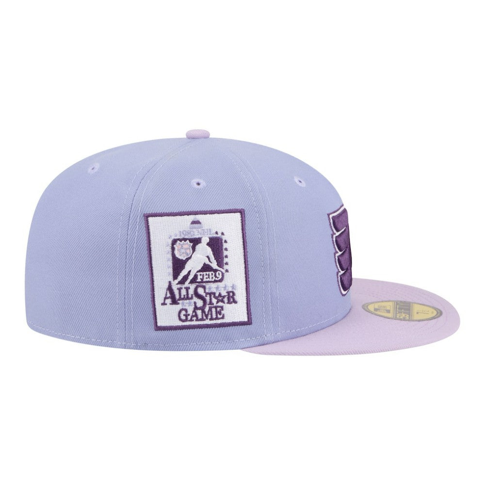 NHL Philadelphia Flyers New Era Lavender Bloom 59FIFTY Fitted Hat