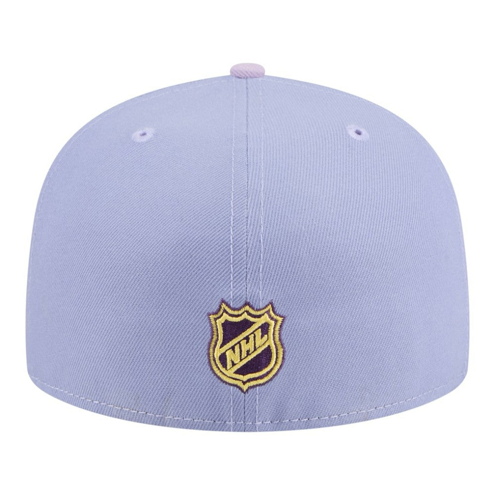 NHL Boston Bruins New Era Lavender Bloom 59FIFTY Fitted Hat
