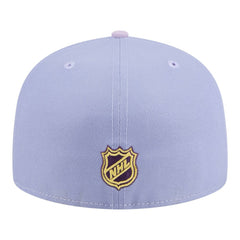 NHL Boston Bruins New Era Lavender Bloom 59FIFTY Fitted Hat