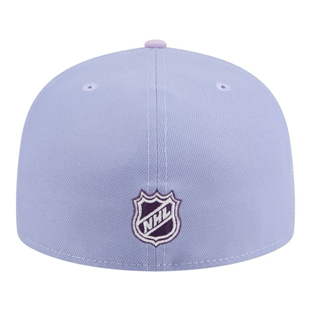 NHL New York Rangers New Era Lavender Bloom 59FIFTY Fitted Hat