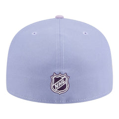 NHL New York Rangers New Era Lavender Bloom 59FIFTY Fitted Hat