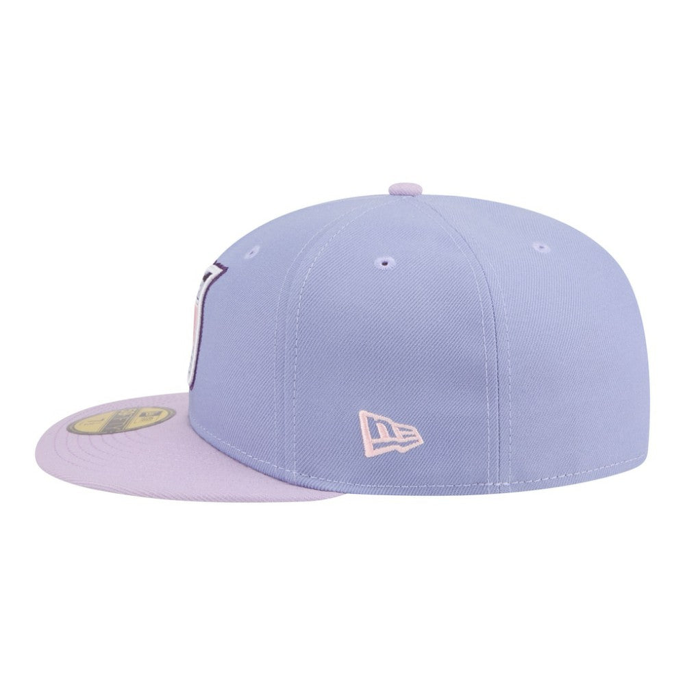 NHL New York Rangers New Era Lavender Bloom 59FIFTY Fitted Hat