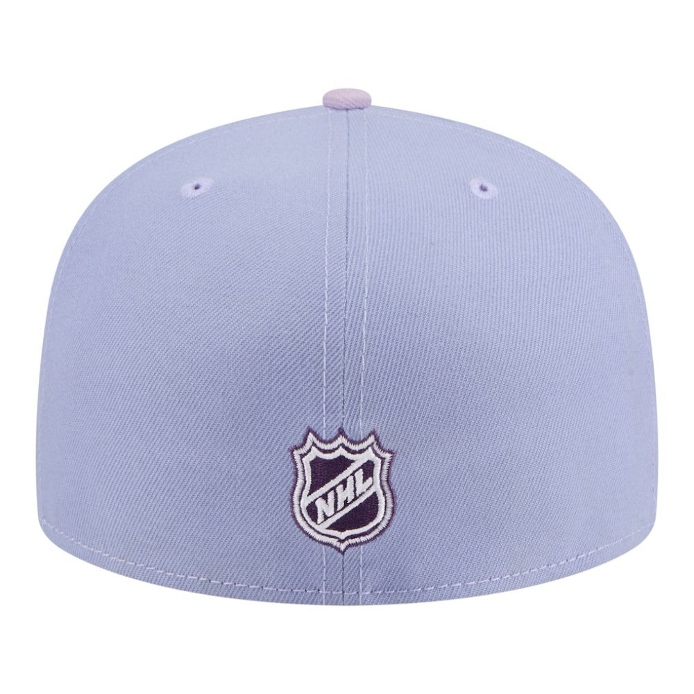 NHL Anaheim Ducks New Era Lavender Bloom 59FIFTY Fitted Hat