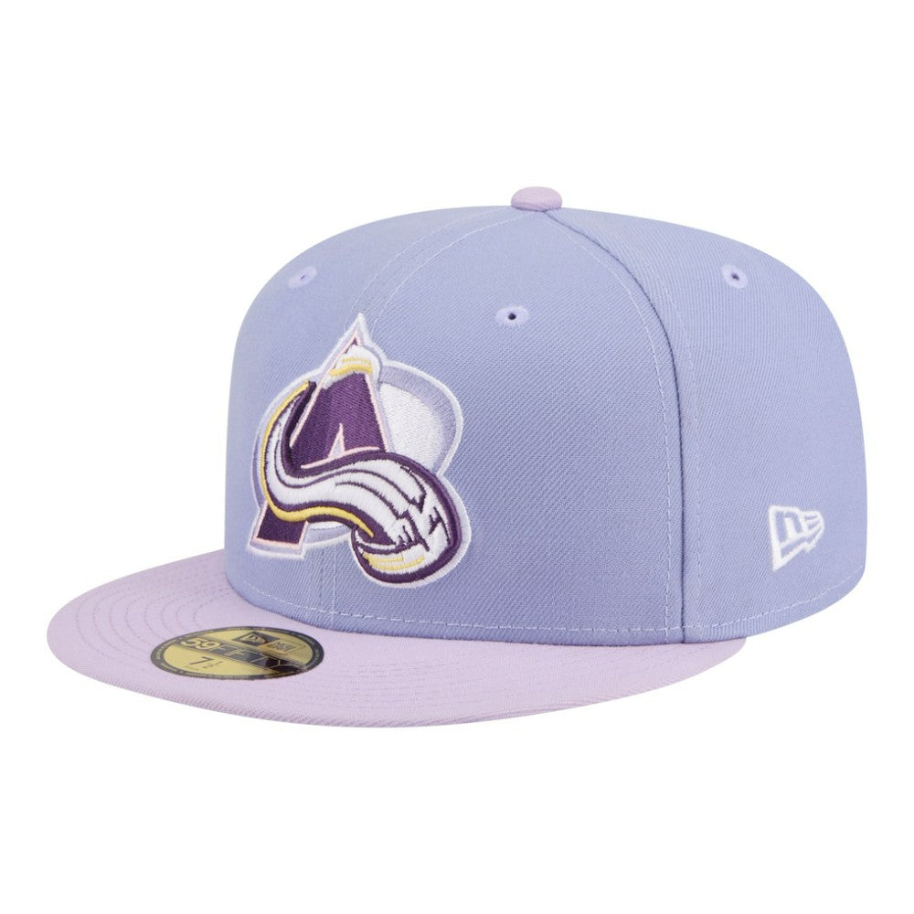 NHL Colorado Avalanche New Era Lavender Bloom 59FIFTY Fitted Hat