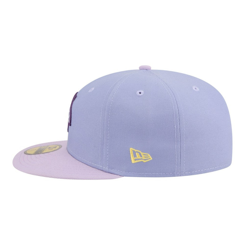 NHL Chicago Blackhawks New Era Lavender Bloom 59FIFTY Fitted Hat