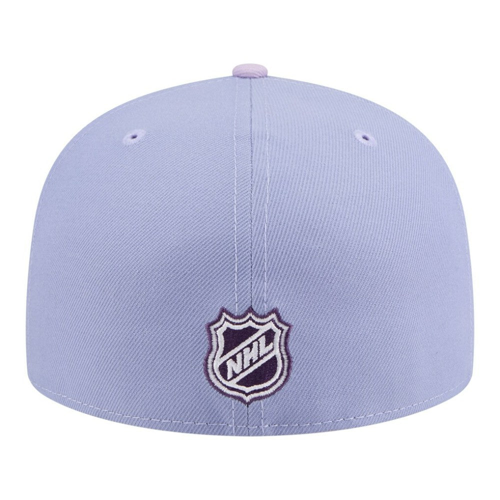 NHL Dallas Stars New Era Lavender Bloom 59FIFTY Fitted Hat