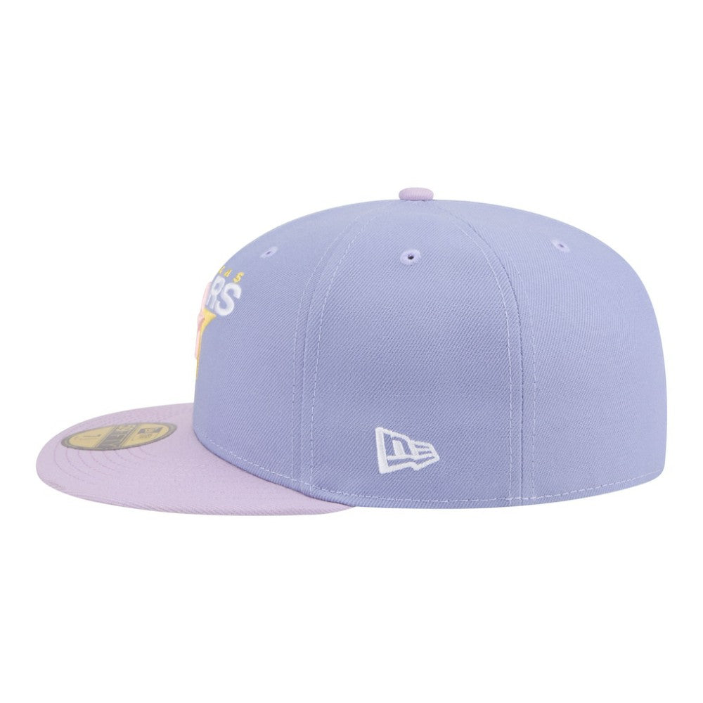 NHL Dallas Stars New Era Lavender Bloom 59FIFTY Fitted Hat