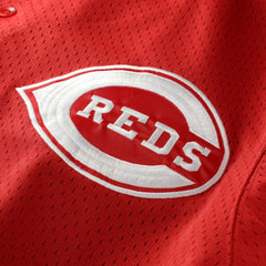 Red Deion Sanders Cincinnati Reds Mitchell & Ness Big & Tall Cooperstown Mesh Batting Practice Jersey
