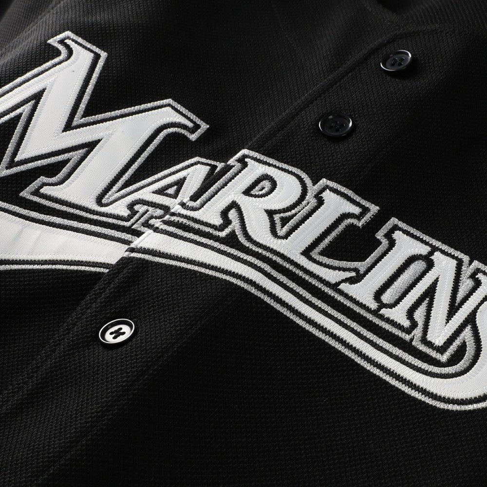 Black Miguel Cabrera Miami Marlins Mitchell & Ness Big & Tall Cooperstown Mesh Batting Practice Jersey