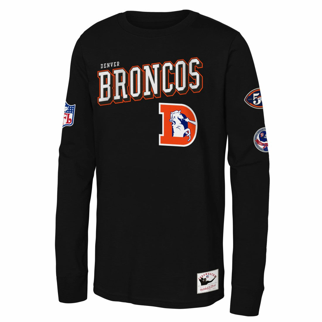 Youth Training Camp Long Sleeve T-Shirt - Denver Broncos T-shirts