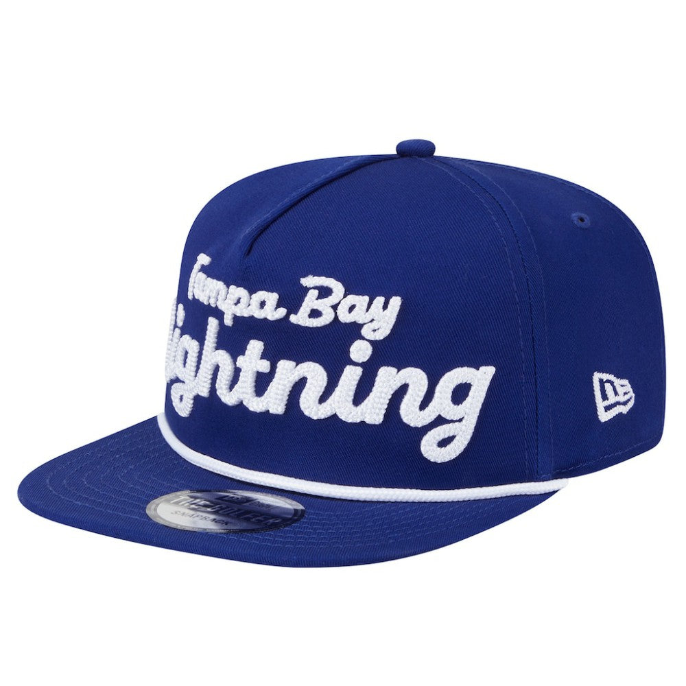 NHL Tampa Bay Lightning New Era Team Text Golfer Adjustable Hat
