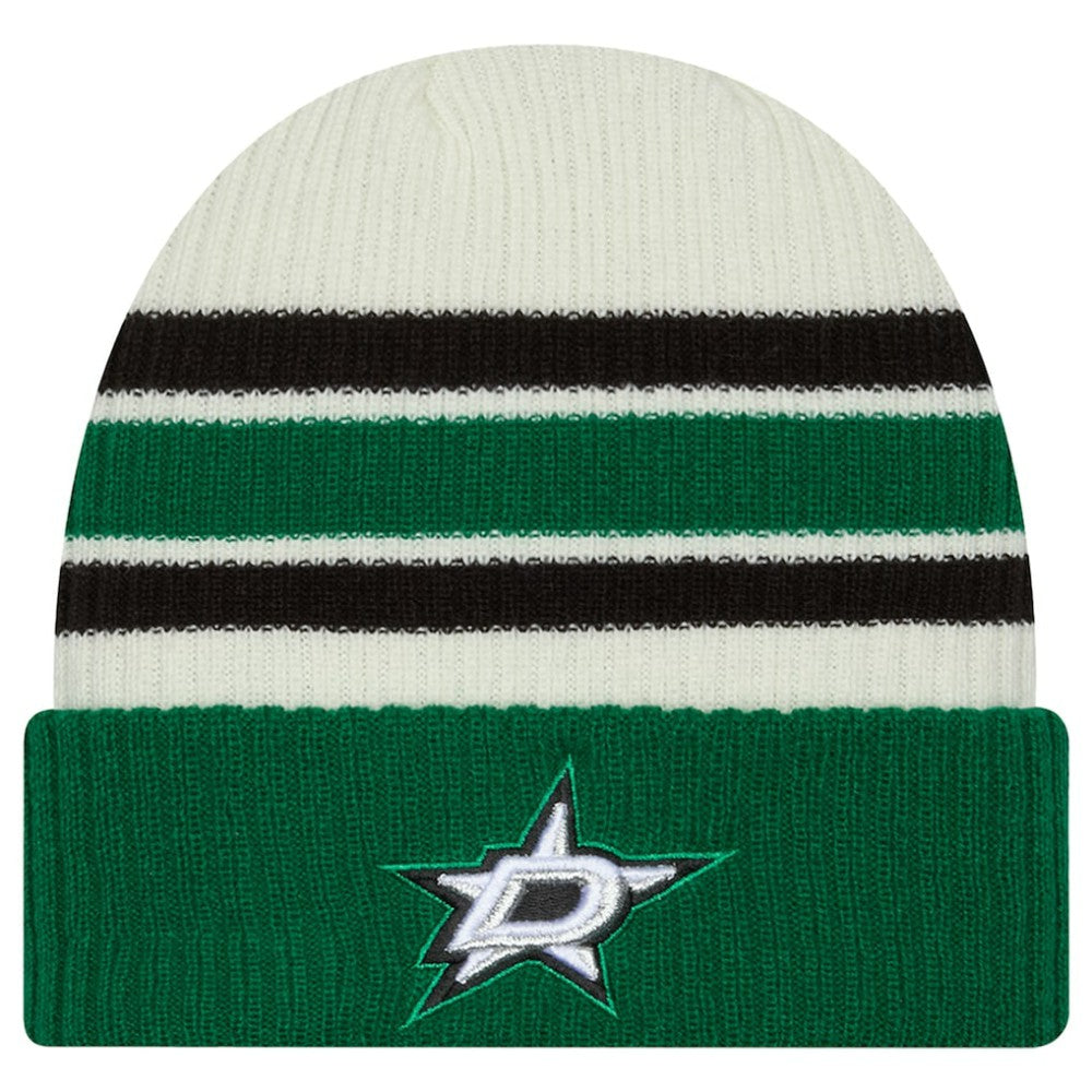 NHL Dallas Stars New Era Vintage Cuffed Knit Hat