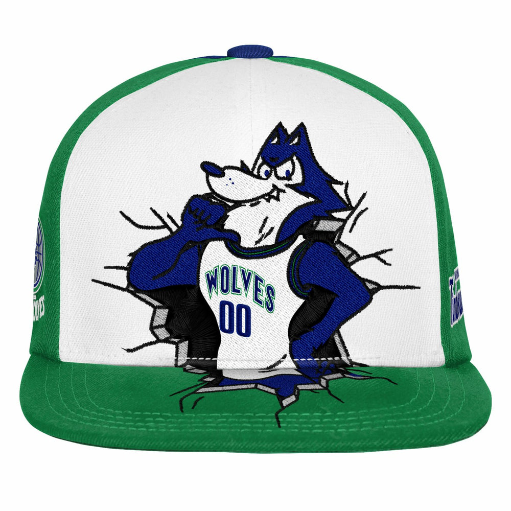 Mitchell & Ness Minnesota Timberwolves Youth Mascot Snapback Hat