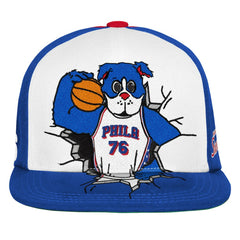 Mitchell & Ness Philadelphia 76ers Youth Mascot Snapback Hat
