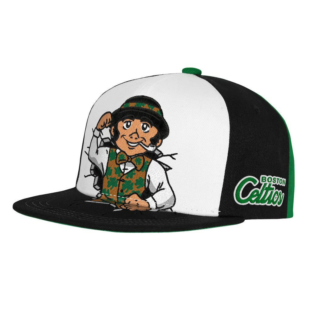 Mitchell & Ness Boston Celtics Youth Mascot Snapback Hat