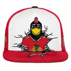 NHL Chicago Blackhawks Mitchell & Ness Youth Mascot Snapback Hat