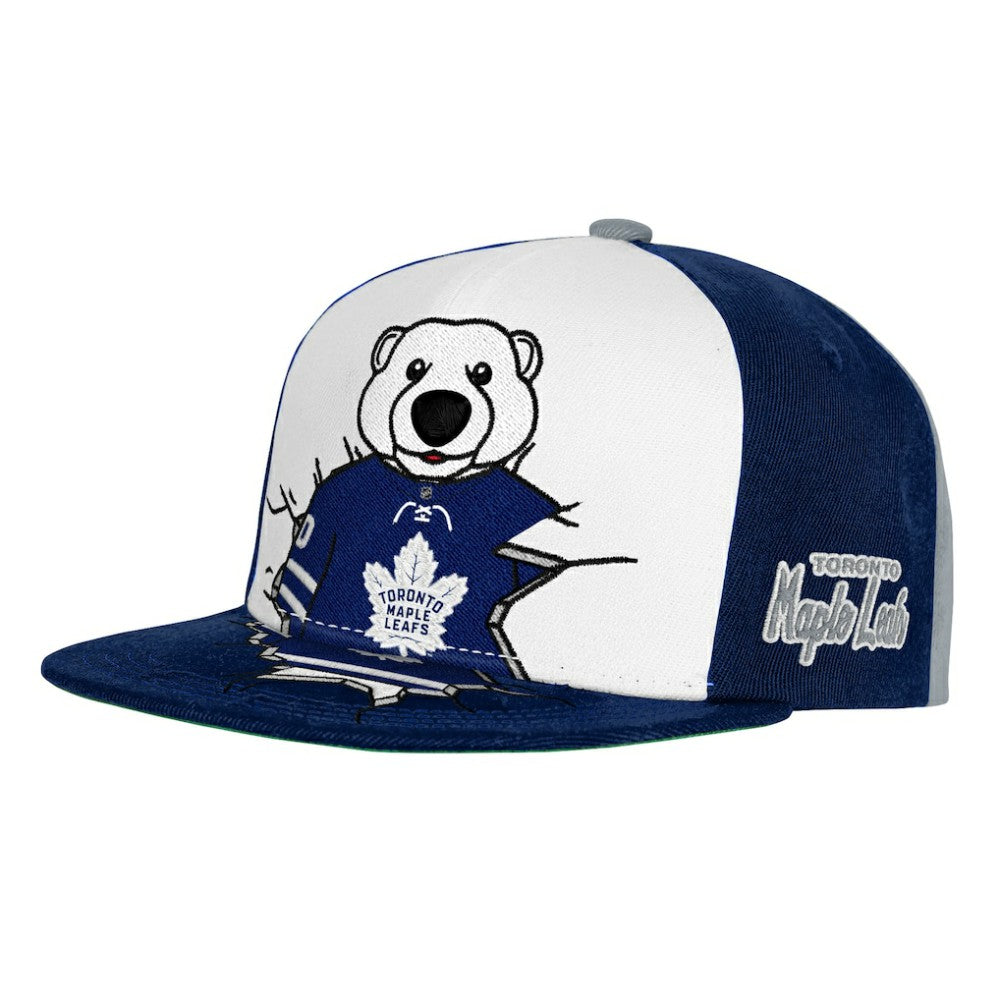 NHL Toronto Maple Leafs Mitchell & Ness Youth Mascot Snapback Hat
