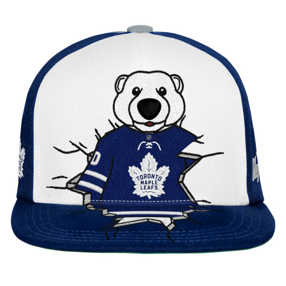 NHL Toronto Maple Leafs Mitchell & Ness Youth Mascot Snapback Hat