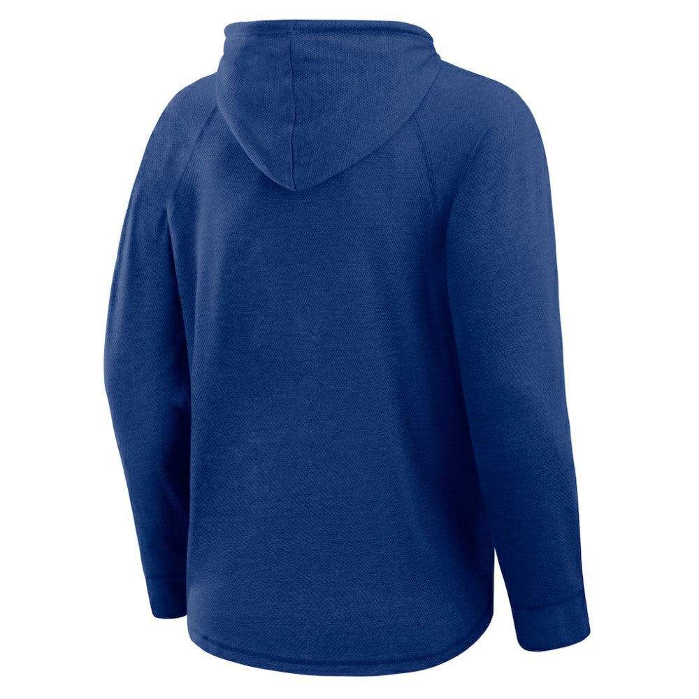 Royal Chicago Cubs Darius Rucker Collection by Fanatics Raglan Hooded Long Sleeve T-Shirt