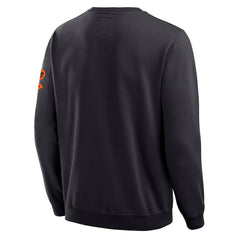 Black Baltimore Orioles Darius Rucker Collection by Fanatics Washed Crew Neck Pullover Sweatshirt