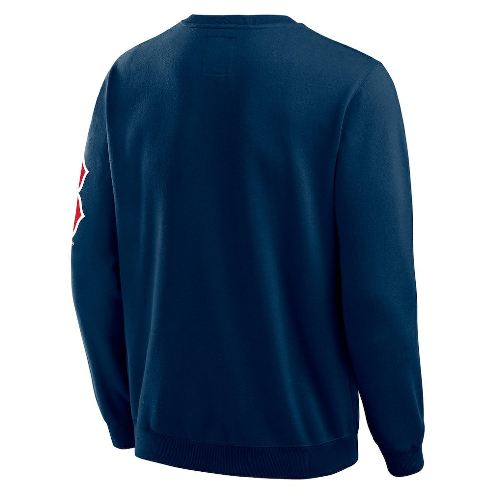 Navy Boston Red Sox Darius Rucker Collection by Fanatics Washed Crew Neck Pullover Sweatshirt