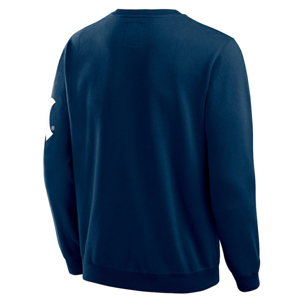 Navy New York Yankees Darius Rucker Collection by Fanatics Washed Crew Neck Pullover Sweatshirt