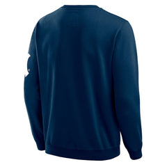 Navy New York Yankees Darius Rucker Collection by Fanatics Washed Crew Neck Pullover Sweatshirt