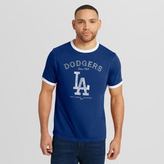 Royal Los Angeles Dodgers Darius Rucker Collection by Fanatics Washed Ringer T-Shirt
