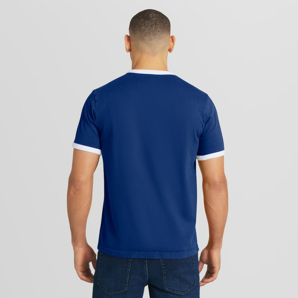 Royal Los Angeles Dodgers Darius Rucker Collection by Fanatics Washed Ringer T-Shirt