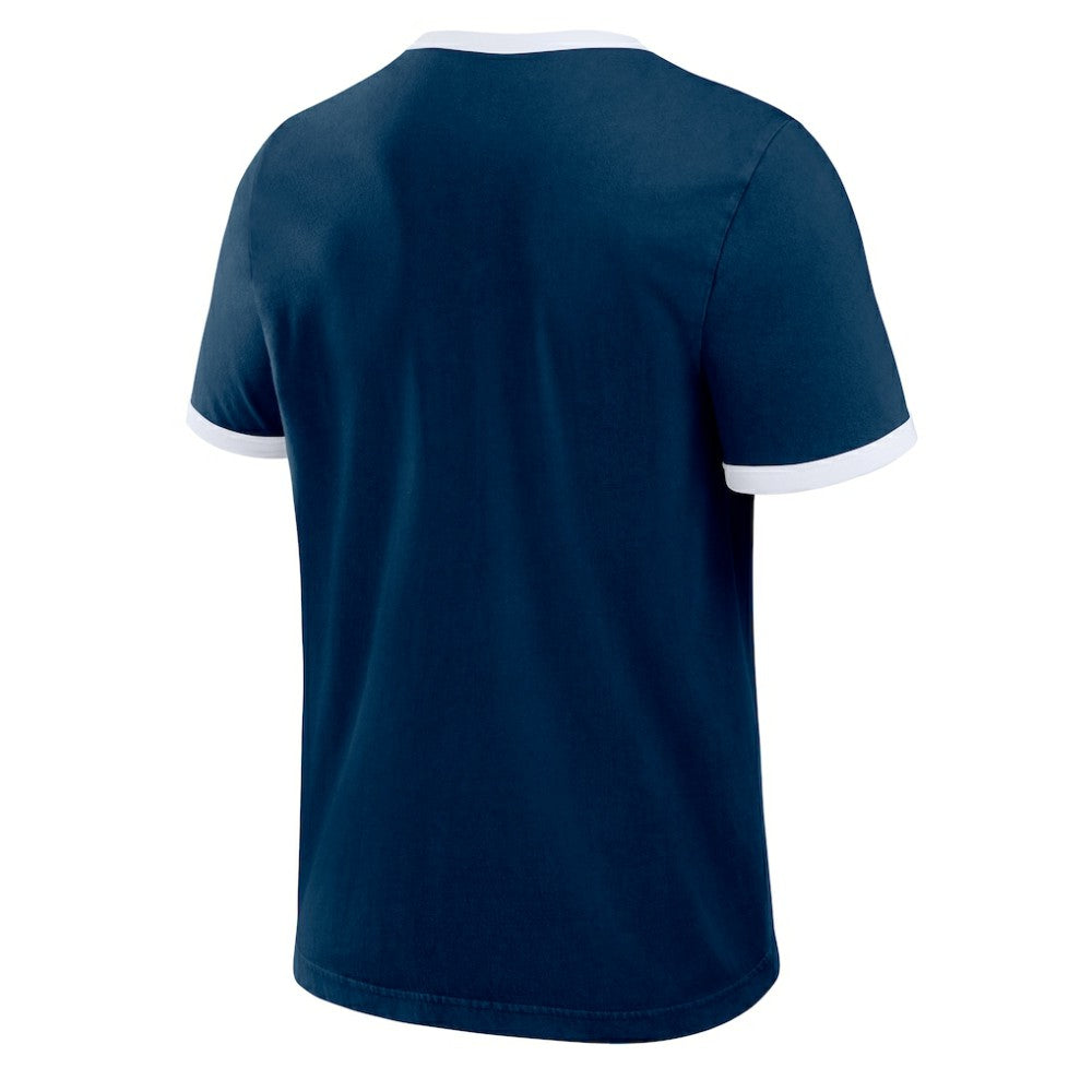 Navy Seattle Mariners Darius Rucker Collection by Fanatics Washed Ringer T-Shirt