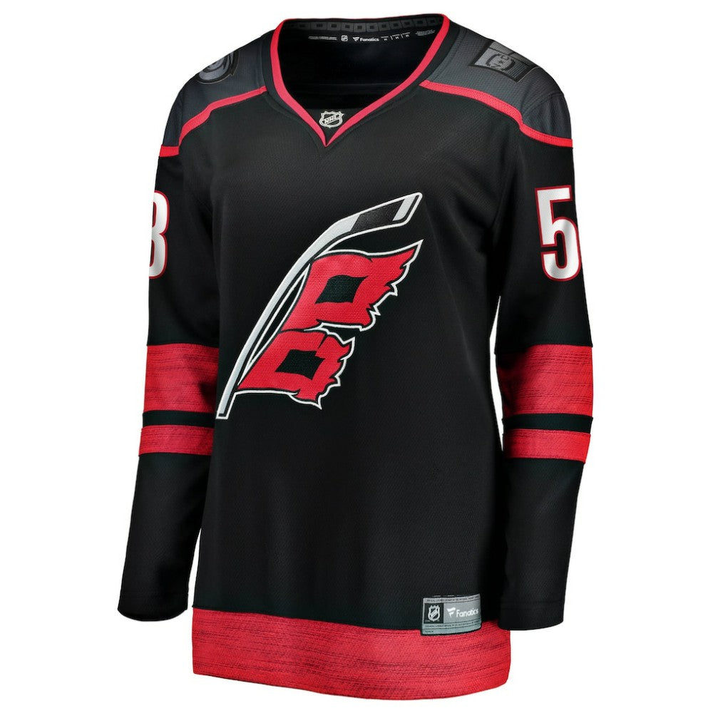NHL Jackson Blake Carolina Hurricanes Fanatics Women's Home Breakaway Jersey