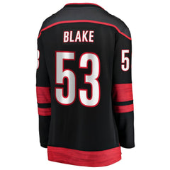 NHL Jackson Blake Carolina Hurricanes Fanatics Women's Home Breakaway Jersey