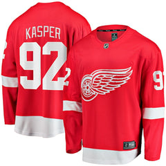 NHL Marco Kasper Detroit Red Wings Fanatics Home Breakaway Jersey