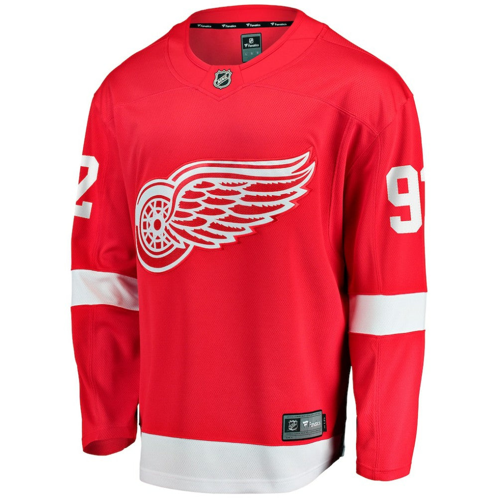 NHL Marco Kasper Detroit Red Wings Fanatics Home Breakaway Jersey