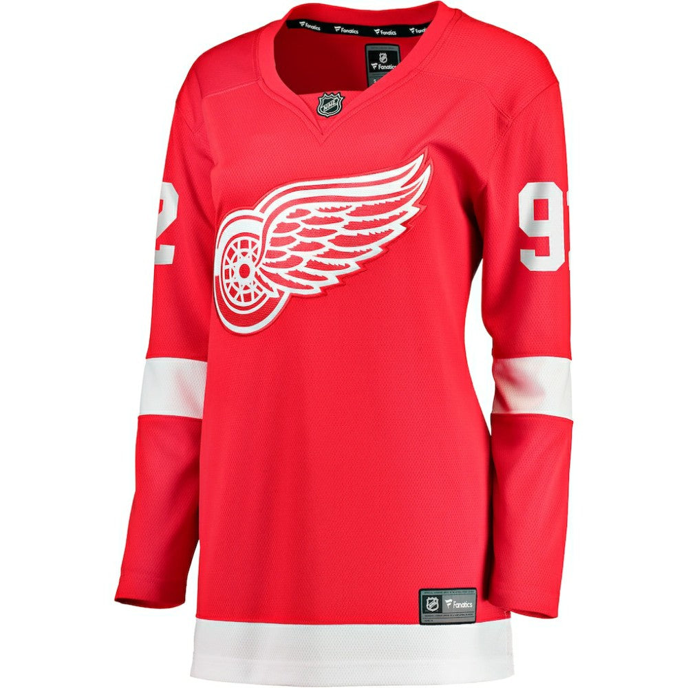 NHL Marco Kasper Detroit Red Wings Fanatics Women's Home Breakaway Jersey