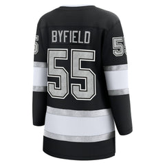 NHL Quinton Byfield Los Angeles Kings Fanatics Women's Home Breakaway Jersey