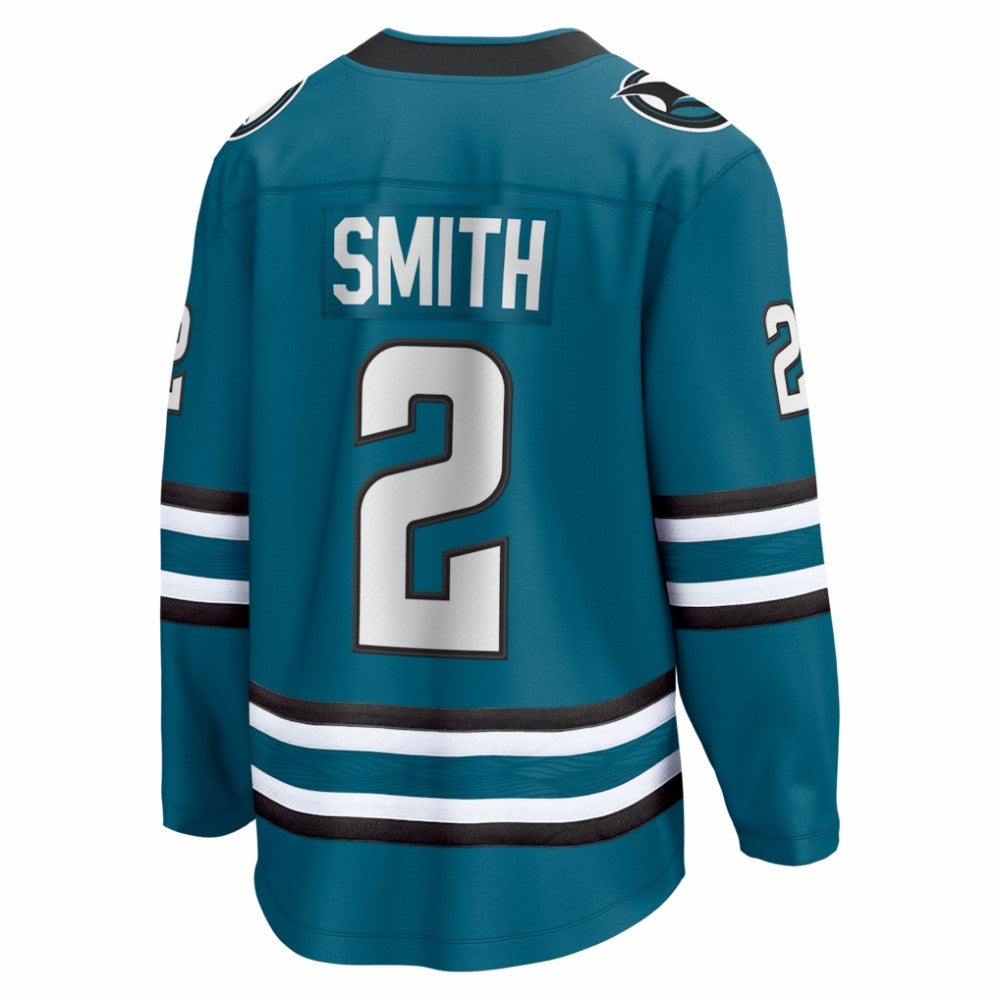 NHL Will Smith San Jose Sharks Fanatics Home Breakaway Jersey