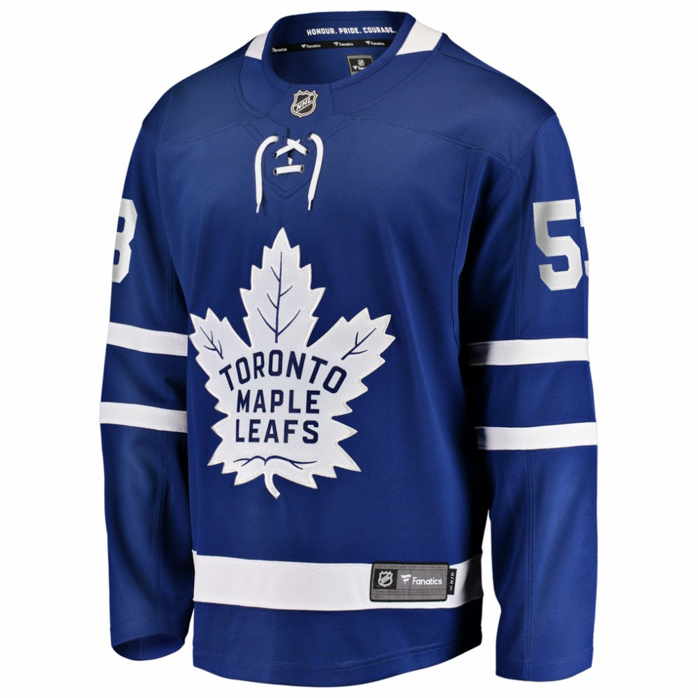 NHL Easton Cowan Toronto Maple Leafs Fanatics Home Breakaway Jersey